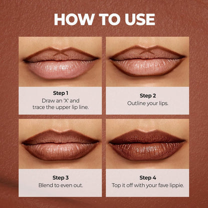 Easy Glide Lip Liner Creamy, Blendable Color with Smooth Application, Summervibes